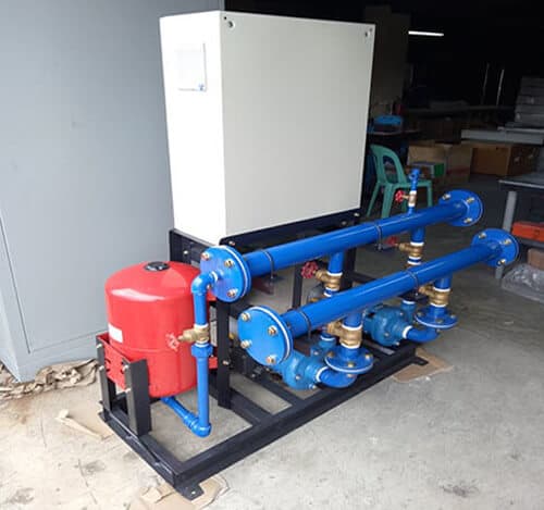 Duplex Transfer pump in skid